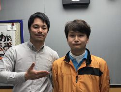 ラジオ番組　第1回目ゲスト『道の駅たちばな』から中島精輝さん